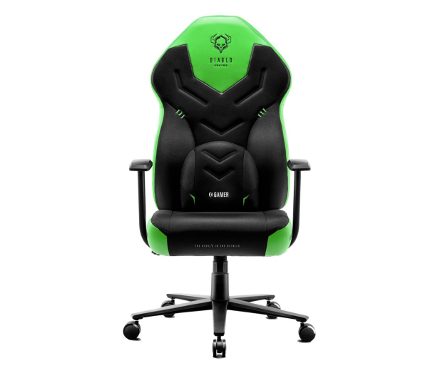 DIABLO Chairs X-GAMER 2.0 Normal Size czarno-zielony - 1208665 - zdjęcie 2